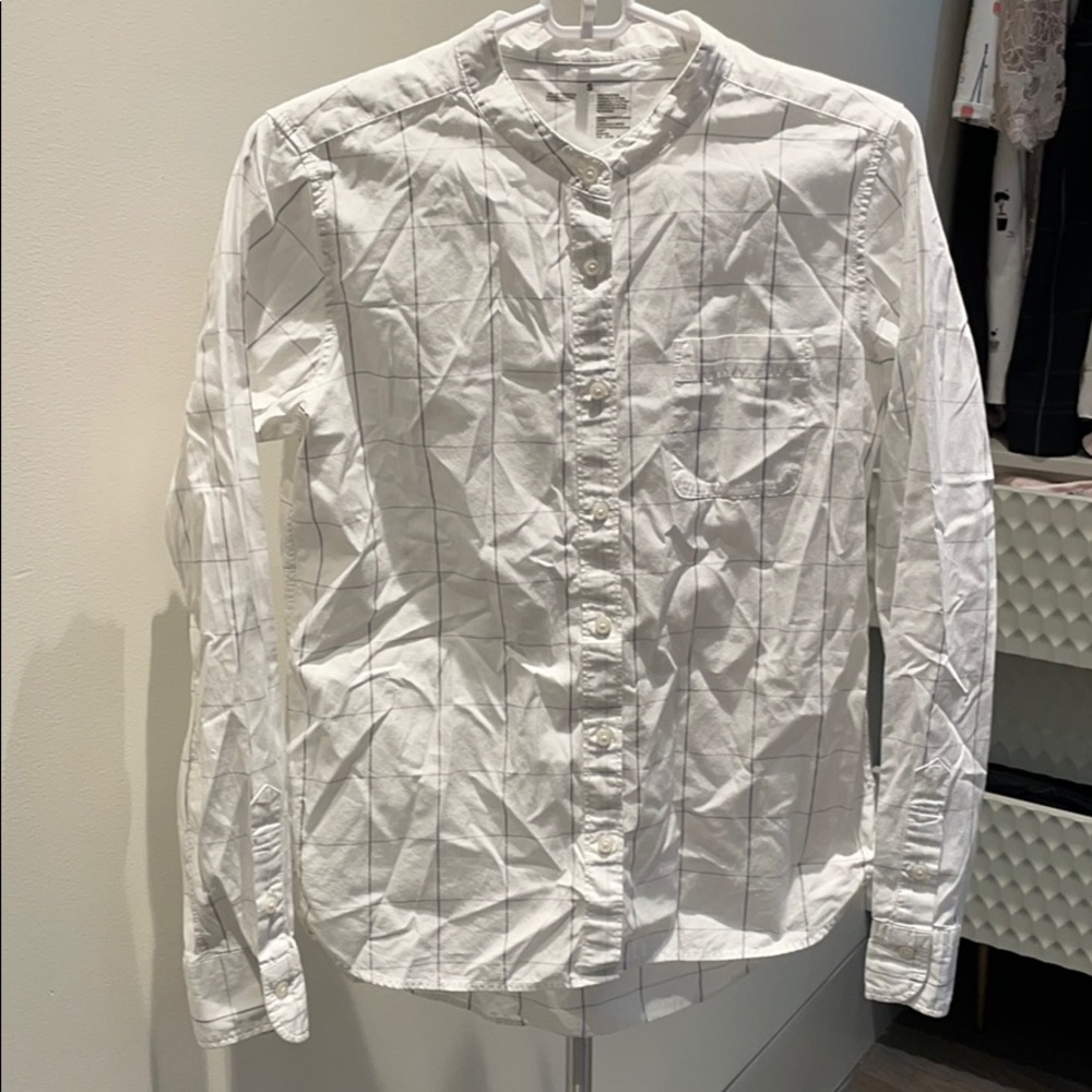 Muji white shirt